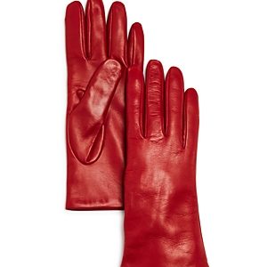 Bloomingdale's Cashmere Lined Leather Gloves - 100% Exclusive- 3741237