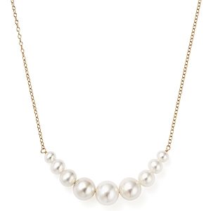 14K Yellow Gold Cultured Freshwater Pearl Necklace, 18- 1850770