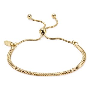 Argento Vivo Mesh Chain Adjustable Bracelet- 1759211