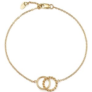14K Yellow Gold Circle Link Bracelet - 100% Exclusive- 1901049