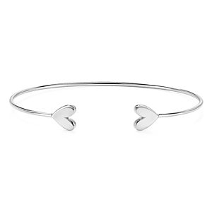 Argento Vivo Heart Cuff Bracelet- 1850884