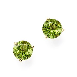 Peridot Stud Earrings in 14K Yellow Gold - 100% Exclusive- 2416564