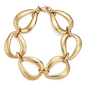14K Yellow Gold Pear Shape Link Bracelet - 100% Exclusive- 1391711