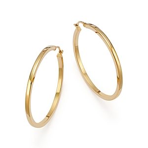 Bloomingdale's 14K Yellow Gold Extra Large Hoop Earrings - 100% Exclusive- 585809