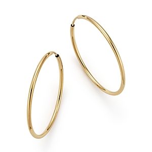 Bloomingdale's 14K Gold Endless Hoop Earrings - 100% Exclusive- 538474