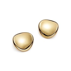 Bloomingdale's 14K Yellow Gold Daped Disc Earrings - 100% Exclusive- 502268