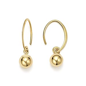 14K Yellow Gold Ball Drop Earrings - 100% Exclusive- 2547783
