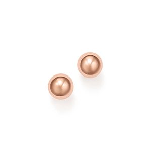 14K Rose Gold Ball Stud Earrings, 6mm - 100% Exclusive- 2547793