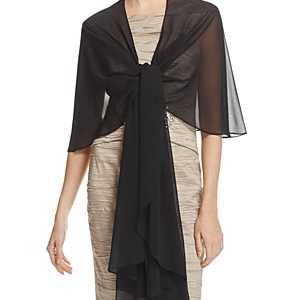 Eliza J Tie-Front Shawl- 2556775