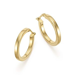 Bloomingdale's 14K Yellow Gold Square Tube Hoop Earrings - 100% Exclusive- 2788040