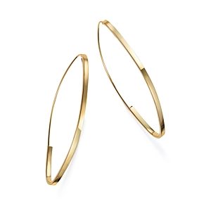 Bloomingdale's Made in Italy Endless Hoop Earrings in 14K Yellow Gold - 100% Exclusive- 2792759