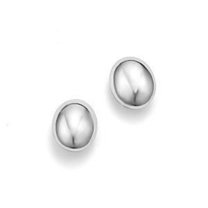 Bloomingdale's Sterling Silver Small Oval Stud Earrings - 100% Exclusive- 2808943
