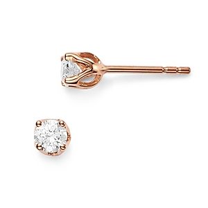 Bloomingdale's Diamond Tulip Stud Earrings in 14K Rose Gold, 0.50 ct. t.w - 100% Exclusive- 2873156