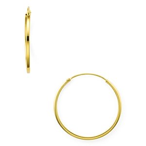 Argento Vivo Thick Endless Hoop Earrings- 2864648