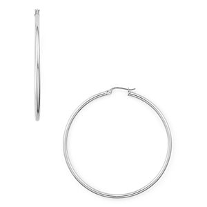Aqua Medium Hoop Earrings in 18K Gold-Plated Sterling Silver or Sterling Silver - 100% Exclusive- 2979296