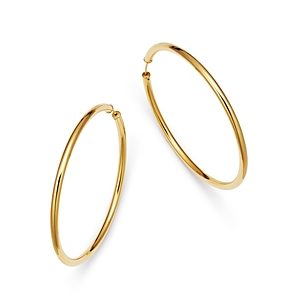 Moon & Meadow Endless Hoop Earrings in 14K Yellow Gold - 100% Exclusive- 2977891