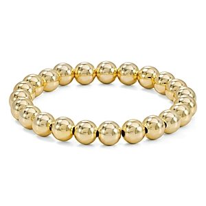 Aqua Beaded Stretch Bracelet in 18K Gold-Plated Sterling Silver or Sterling Silver - 100% Exclusive- 2987246