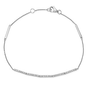 Bloomingdale's Diamond Bracelet in 14K White Gold, 0.20 ct. t.w. - 100% Exclusive- 2949815