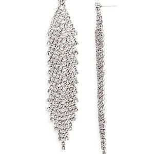 Aqua Pave Chandelier Earrings - 100% Exclusive- 3110705