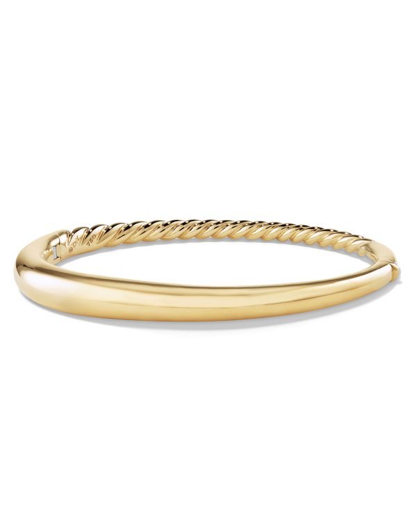 6.5mm Pure Form Smooth 18K Bracelet- sku167230503