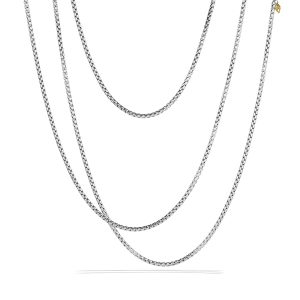 Medium Box Chain with Gold, 72"L- sku168181783