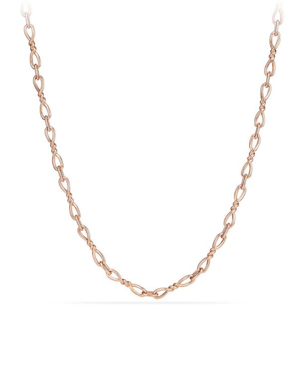 Continuance Small 18K Rose Gold Chain Necklace- sku169470091