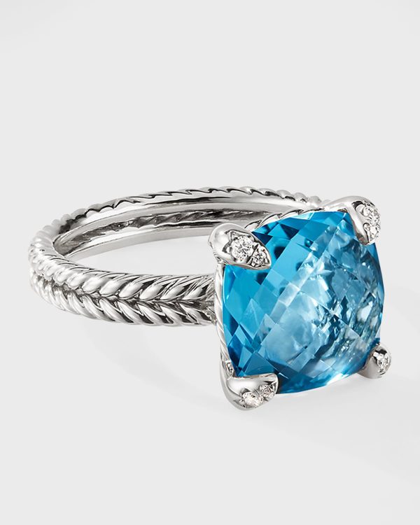 11mm Chatelaine Ring w/Diamond Prongs- sku187630458