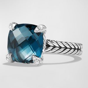 11mm Chatelaine Ring w/Diamond Prongs- sku171230006