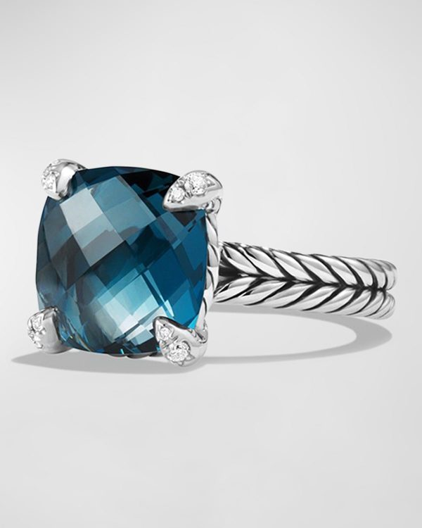 11mm Chatelaine Ring w/Diamond Prongs- sku171230006