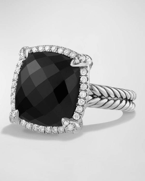 14mm Chatelaine Ring with Diamonds- sku164542046