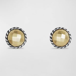Chatelaine Stud Earrings with Gold- sku155921470