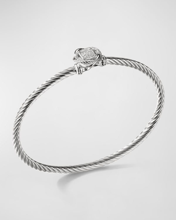 Infinity Bracelet with Diamonds- sku158971055