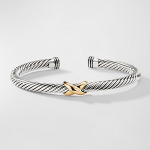 X Bracelet with 14K Gold, 5mm- sku169619208