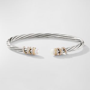 4mm Helena Cabochon Tip Bracelet with Diamonds- sku169643818