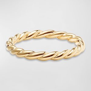 Paveflex Band Ring in 18K Gold, Size 8- sku194630047