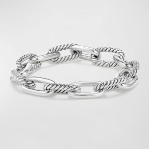 DY Madison Chain Bracelet in Silver, 11mm- sku177170712