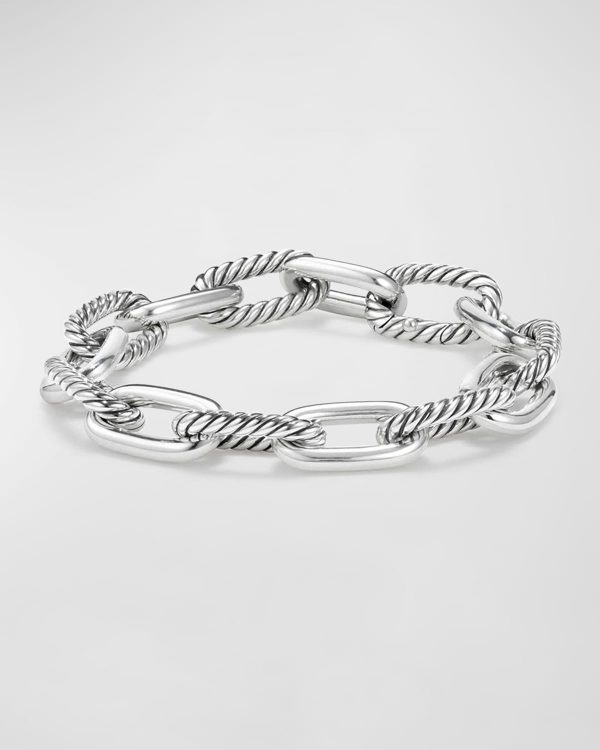 DY Madison Chain Bracelet in Silver, 11mm- sku177170712