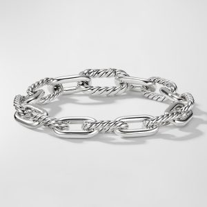 DY Madison Chain Bracelet in Silver, 8.5mm- sku177170706