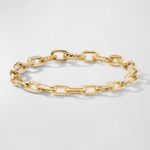 DY Madison Chain Bracelet in 18K Gold, 6mm, Size L- sku177320036