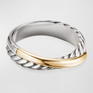 Crossover Ring w/ 18k Gold- sku191010309