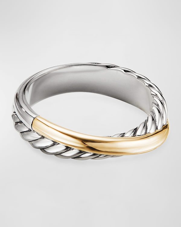 Crossover Ring w/ 18k Gold- sku191010309