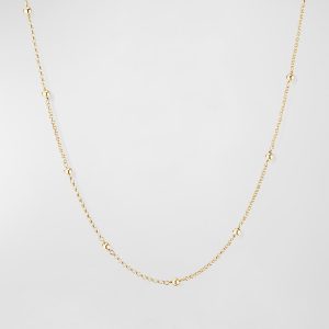 Cable Collectibles 18k Dome Necklace, 36"L- sku188900131