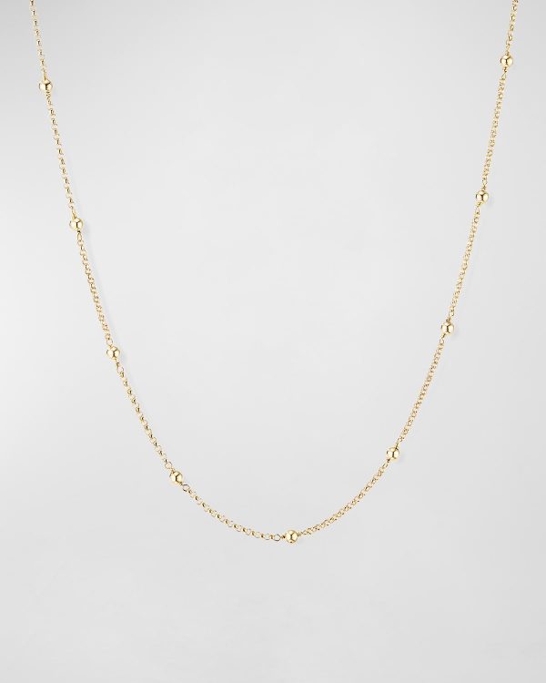 Cable Collectibles 18k Dome Necklace, 36"L- sku188900131