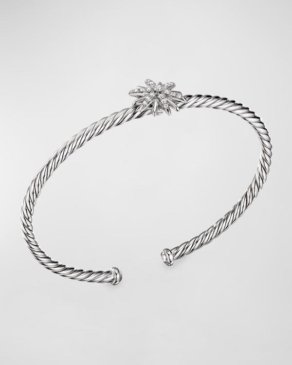 Starburst 13mm Cable Station Diamond Bracelet- sku194660562