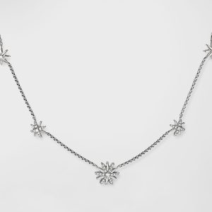 Starbust Station Diamond Chain Necklace- sku194231438
