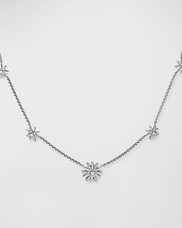 Starbust Station Diamond Chain Necklace- sku194231438