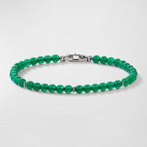 Spiritual Bead Bracelet with Green Onyx- sku199002445