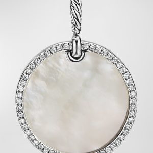 24mm DY Elements Pendant with Diamonds in Silver- sku199010462