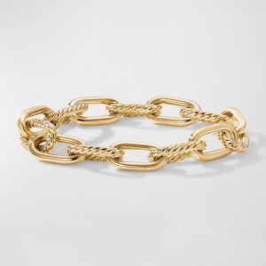 DY Madison Chain Bracelet in 18K Gold, 11mm, Size M- sku201190007
