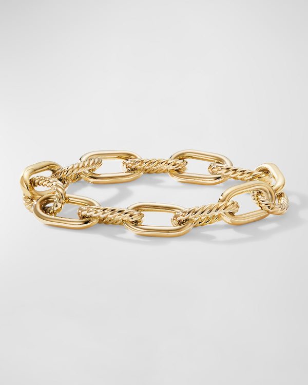 DY Madison Chain Bracelet in 18K Gold, 11mm, Size M- sku201190007